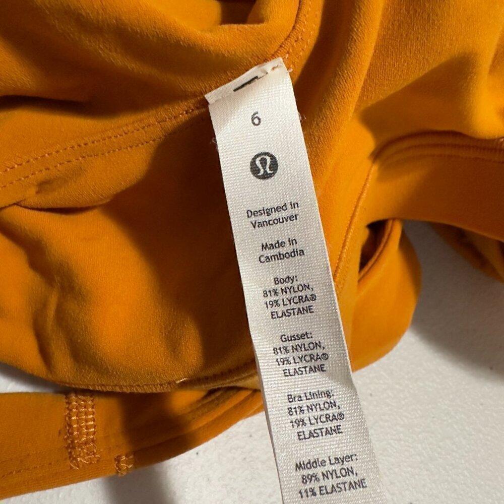 NWT Lululemon Align Onesie 8" - Picture 3 of 12